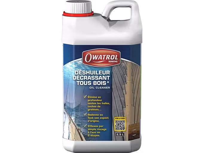 oil cleaner : deshuileur et décrassant tous bois