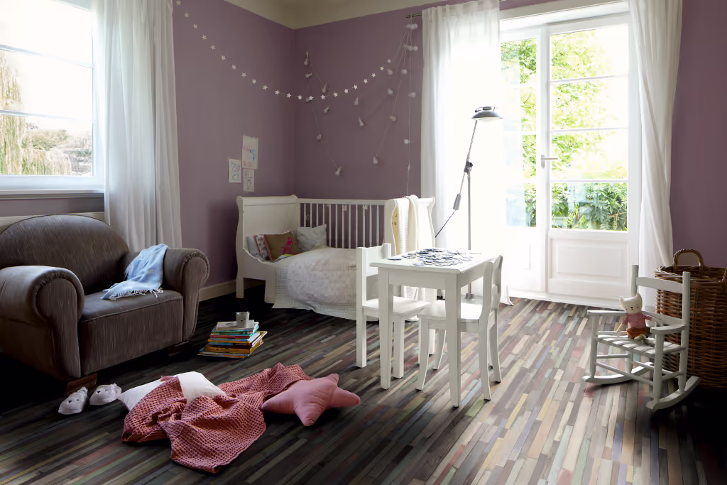 Revêtement de sol stratifié NatureSense Classic 7/31 Dimas Wood coloré